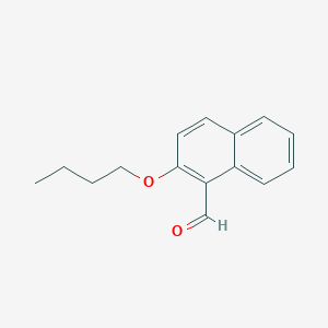 molecular formula C15H16O2 B087322 2-丁氧基-1-萘甲醛 CAS No. 1084-35-1