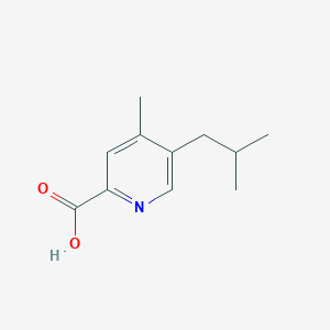 5-Isobutyl-4-methylpicolinic acid