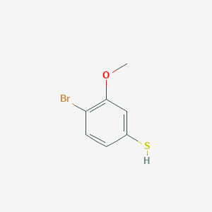 molecular formula C7H7BrOS B8732242 4-Bromo-3-methoxybenzenethiol CAS No. 90150-98-4