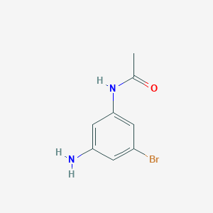 molecular formula C8H9BrN2O B8732251 N-(3-amino-5-bromophenyl)acetamide 