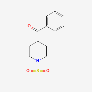 4-Benzoyl-1-methanesulphonylpiperidine