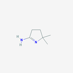 2,2-dimethyl-3,4-dihydro-2H-pyrrol-5-amine