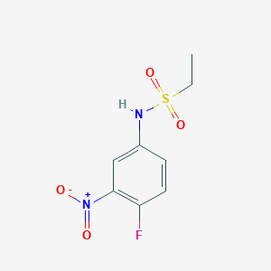 N-(4-fluoro-3-nitrophenyl)ethanesulfonamide