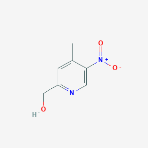 molecular formula C7H8N2O3 B8732539 (4-Methyl-5-nitropyridin-2-yl)methanol 
