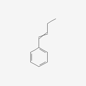 molecular formula C10H12 B8732561 (E)-1-Phenyl-1-butene 