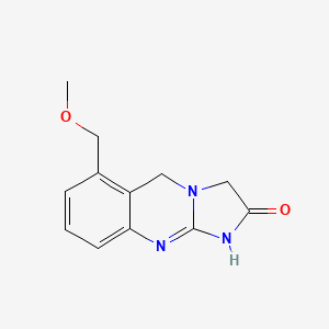 6-(Methoxymethyl)-5,10-dihydroimidazo[2,1-b]quinazolin-2(3H)-one
