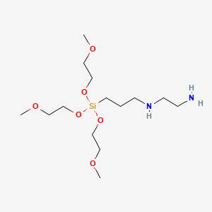 N-(3-(Tris(2-methoxyethoxy)silyl)propyl)ethylenediamine