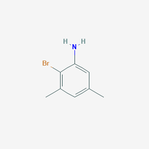 molecular formula C8H10BrN B8732630 2-Bromo-3,5-dimethylaniline 