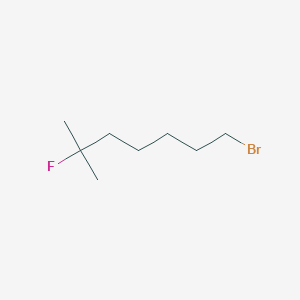 Heptane, 1-bromo-6-fluoro-6-methyl-