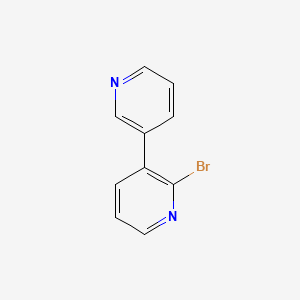 molecular formula C10H7BrN2 B8732711 2-bromo-3,3'-bipyridine 