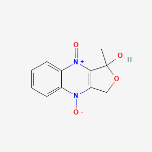 1-Hydroxy-1-methyl-1,3-dihydrofuro[3,4-b]quinoxaline 4,9-dioxide