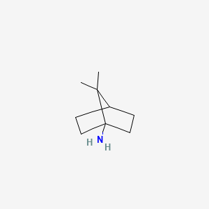 molecular formula C9H17N B8732906 7,7-Dimethylbicyclo[2.2.1]heptan-1-amine 