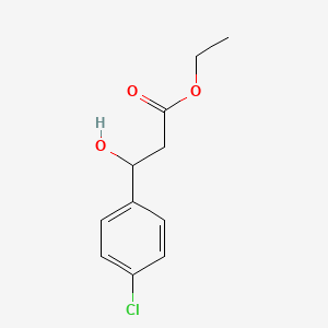 Ethyl 3-(4-chlorophenyl)-3-hydroxypropanoate
