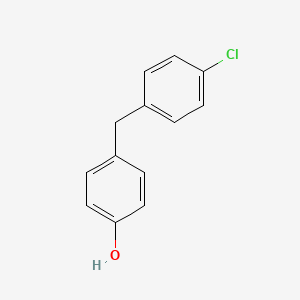 4-[(4-Chlorophenyl)methyl]phenol