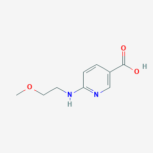 6-(2-Methoxyethylamino)nicotinic acid
