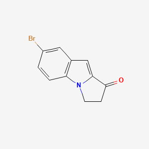 7-Bromo-2,3-dihydro-1H-pyrrolo[1,2-a]indol-1-one