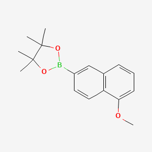 2-(5-Methoxynaphthalen-2-yl)-4,4,5,5-tetramethyl-1,3,2-dioxaborolane