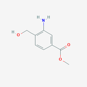 Methyl 3-amino-4-(hydroxymethyl)benzoate
