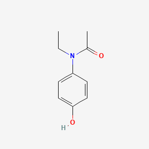 molecular formula C10H13NO2 B8733196 N-Ethyl-N-(4-hydroxyphenyl)acetamide CAS No. 91457-25-9