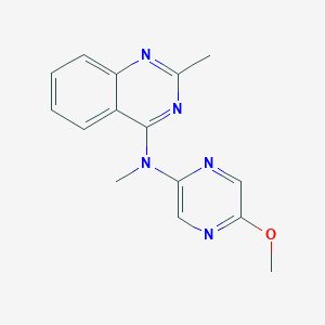 N-(5-Methoxypyrazin-2-yl)-N,2-dimethylquinazolin-4-amine