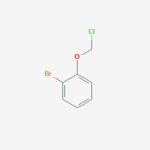 molecular formula C7H6BrClO B8733239 1-Bromo-2-(chloromethoxy)benzene 