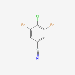 3,5-Dibromo-4-chlorobenzonitrile