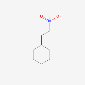 molecular formula C8H15NO2 B8733387 (2-Nitroethyl)cyclohexane CAS No. 40748-84-3