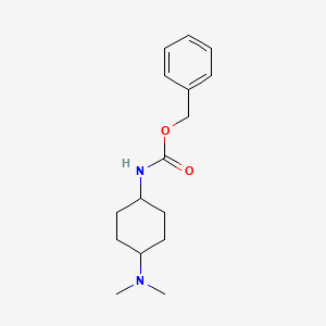 molecular formula C16H24N2O2 B8733454 Benzyl (4-(dimethylamino)cyclohexyl)carbamate 