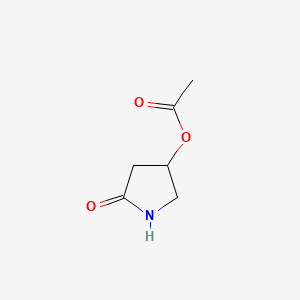 (+-)-4-(Acetyloxy)-2-pyrrolidinone