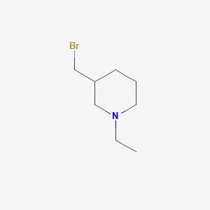 3-(Bromomethyl)-1-ethylpiperidine