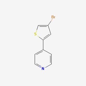4-(4-Bromothiophen-2-yl)pyridine
