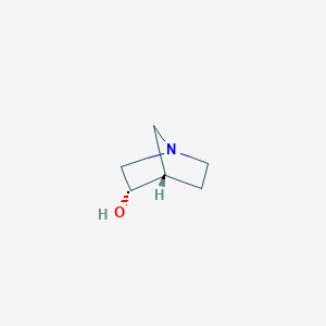 molecular formula C6H11NO B8733720 (3S,4S)-1-azabicyclo[2.2.1]heptan-3-ol 
