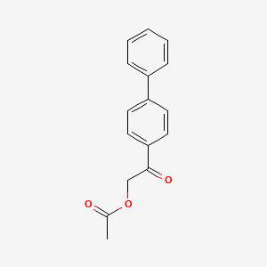 2-(Biphenyl-4-yl)-2-oxoethyl acetate
