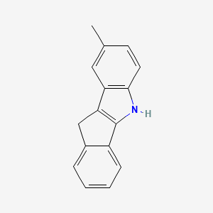8-Methyl-5,10-dihydroindeno[1,2-b]indole