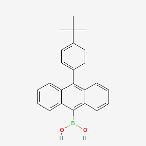 [10-(4-Tert-butylphenyl)anthracen-9-YL]boronic acid