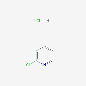 molecular formula C5H5Cl2N B8733788 2-Chloropyridine hydrochloride CAS No. 36316-71-9