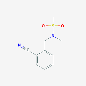 N-(2-Cyano-benzyl)-N-methyl-methanesulfonamide