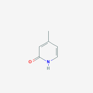 molecular formula C6H7NO B087338 2-Hydroxy-4-methylpyridine CAS No. 13466-41-6
