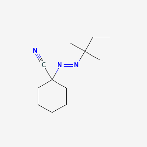 1-((1,1-Dimethylpropyl)azo)cyclohexanecarbonitrile