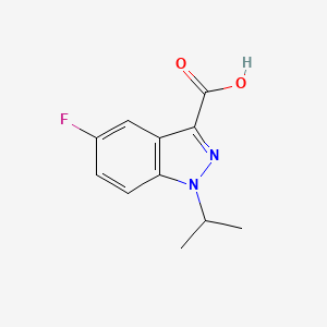 5-Fluoro-1-isopropyl-1H-indazole-3-carboxylic acid
