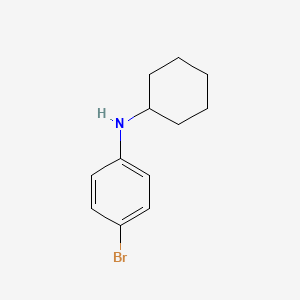 4-bromo-N-cyclohexylaniline