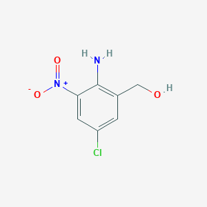 (2-Amino-5-chloro-3-nitrophenyl)methanol