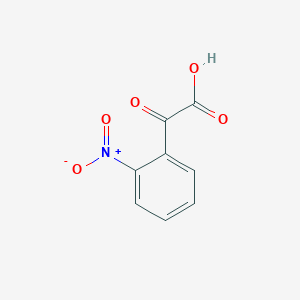 molecular formula C8H5NO5 B8733911 2-(2-Nitrophenyl)-2-oxoacetic acid 