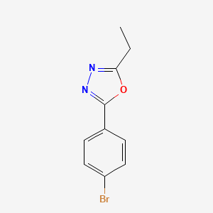 2-(4-Bromophenyl)-5-ethyl-1,3,4-oxadiazole