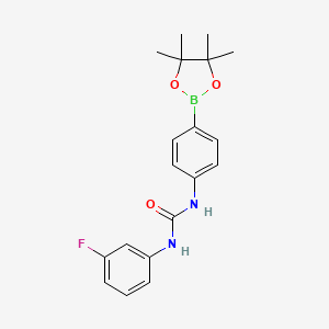 N-(3-fluorophenyl)-N'-[4-(4,4,5,5-tetraMethyl-[1,3,2]-dioxaborolan-2-yl)phenyl]urea