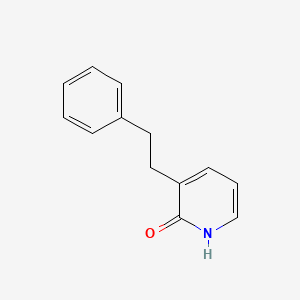molecular formula C13H13NO B8734028 3-(2-Phenylethyl)pyridin-2(1h)-one CAS No. 16097-19-1