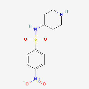 4-Nitro-N-piperidin-4-yl-benzenesulfonamide