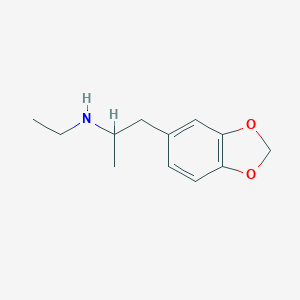 molecular formula C12H17NO2 B087341 3,4-Methylenedioxy-N-ethylamphetamine CAS No. 14089-52-2