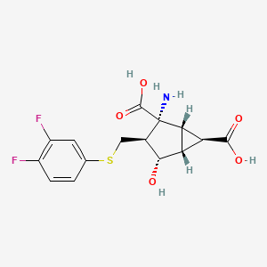 molecular formula C15H15F2NO5S B8734123 LY3020371 