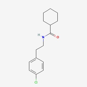 N-[2-(4-chlorophenyl)ethyl]cyclohexanecarboxamide